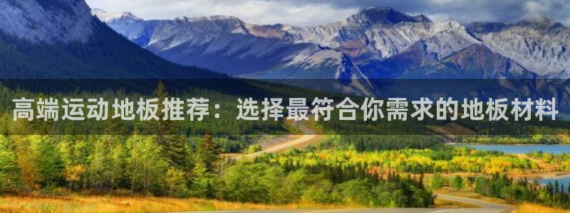 球速体育：高端运动地板推荐：选择最符合你需求的地板材料